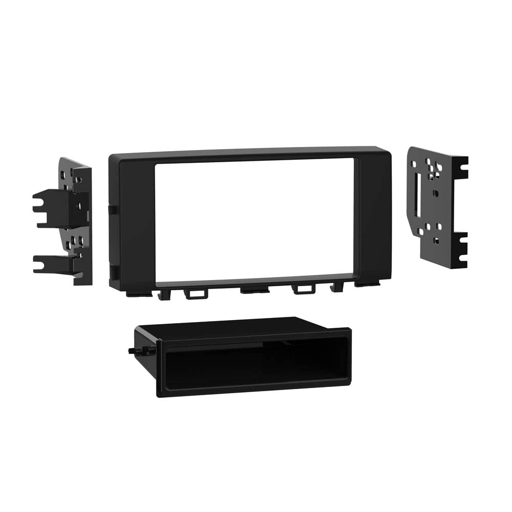 Metra 2-inch Tall (Single-DIN) Aftermarket Radio Installation Kit for Kia Rio/Rio 5-Door 2018-Up 99-7391B