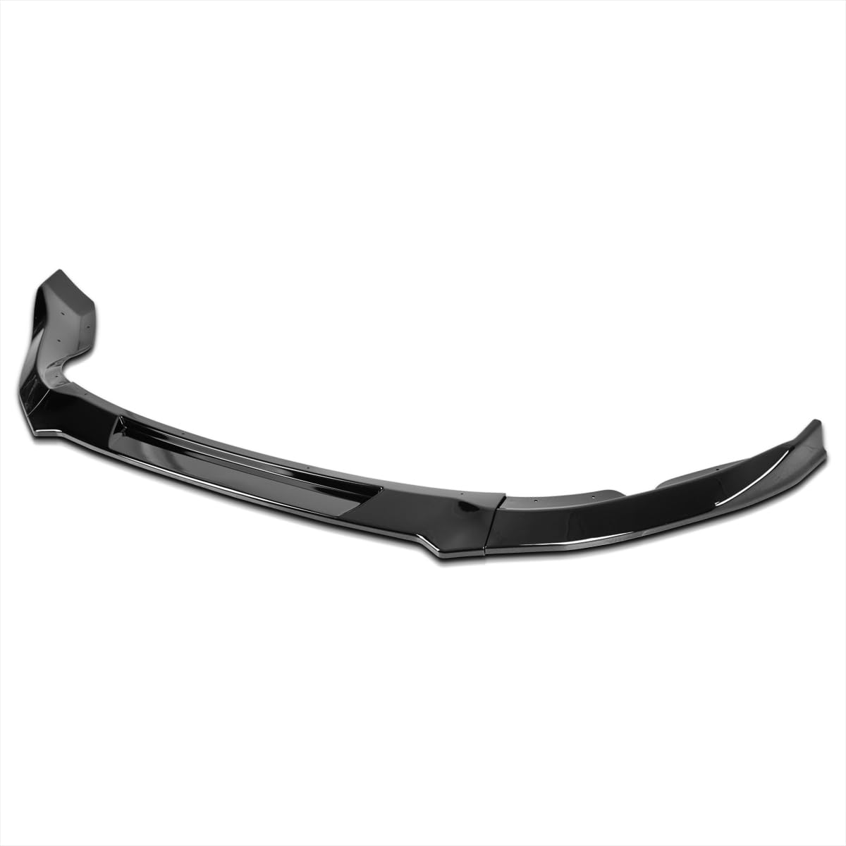 Glossy Black Spec-D Tuning Front Bumper Lip Spoiler Splitter Kit 3PC Set Compatible with Nissan 370Z 2009-2012
