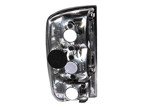 Black Euro Tail Light Set-Clear Lens ANZO USA 211005