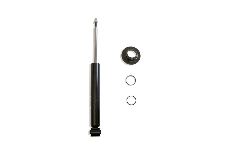 Max Trac Part# 230803 is A 0"-3" Rear Adjustable LOWERING STRUT (Individual) Black W/Coil SEAT, Retainer Clip & Retainer Collar