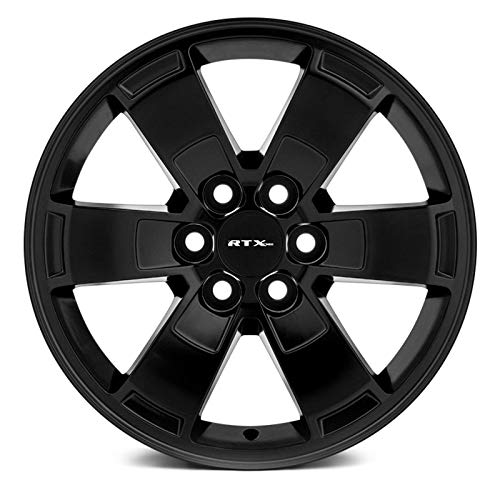 Custom RTX Wheel - 18x8, 35 Offset, 6x120.65 Bolt Pattern, 67.1mm Hub - Satin Black Rim