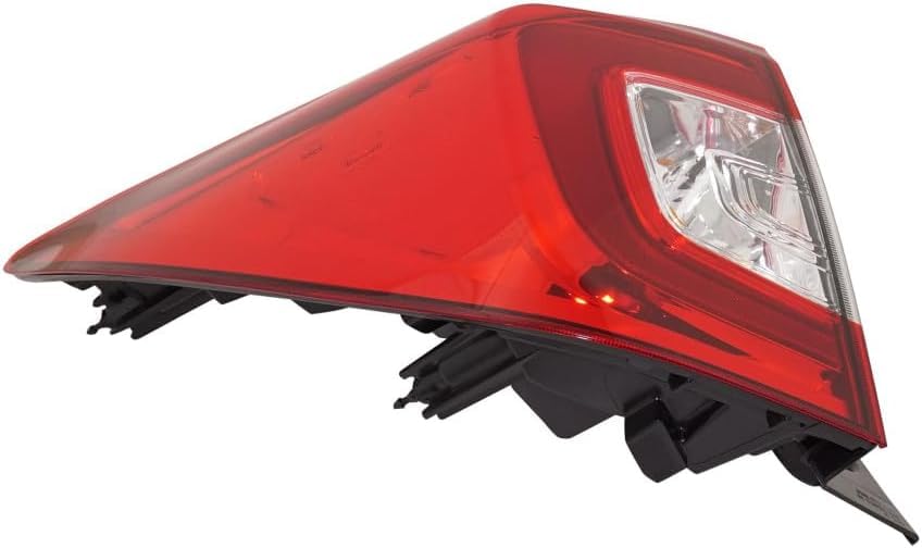 Honda Pilot 2019 2020 2021 2022 ACK Automotive Tail Light ARY Outer LH Driver Side Replaces OEM: 33550-TG7-A11 Partslink: HO2804120