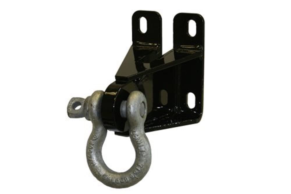 Fab Fours Front Bumper M1850-1 D-Ring - Pair, Black