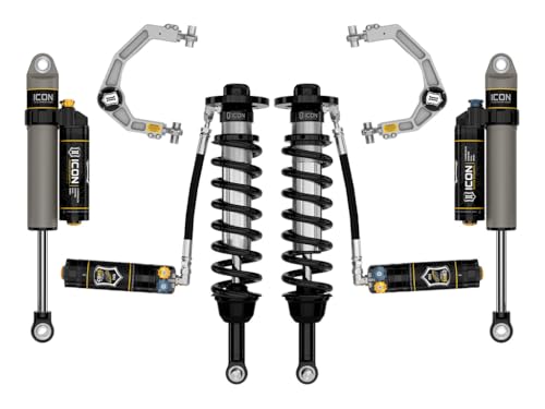 2021-2024 Ford F-150 ICON 4WD, 2.75-3.5" Lift, Stage 4 Suspension System, Billet, CDXS