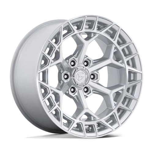 FC873 CHARGER FUEL OFF-ROAD 17X9 6X5.5 5.04 1mm GLOSS SILVER W/MACHINED FACE - FC873SD17906801