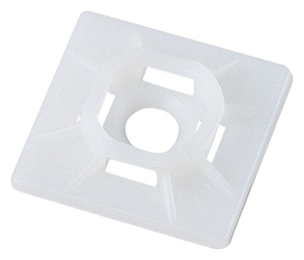 Cable Tie Mount Ancor 199263, Natural, #10 Screw, 100pc