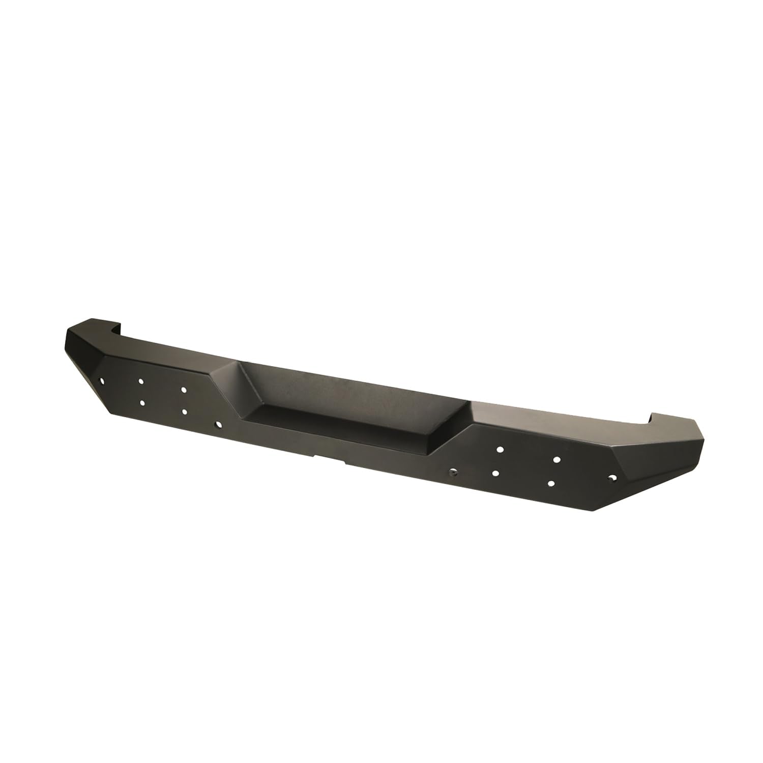 Rear Rugged Ridge Spartan Bumper for Jeep Wrangler JL | Full-Width, Steel, Black | 11548.51 | Fits 2018-2025 Jeep Wrangler JL
