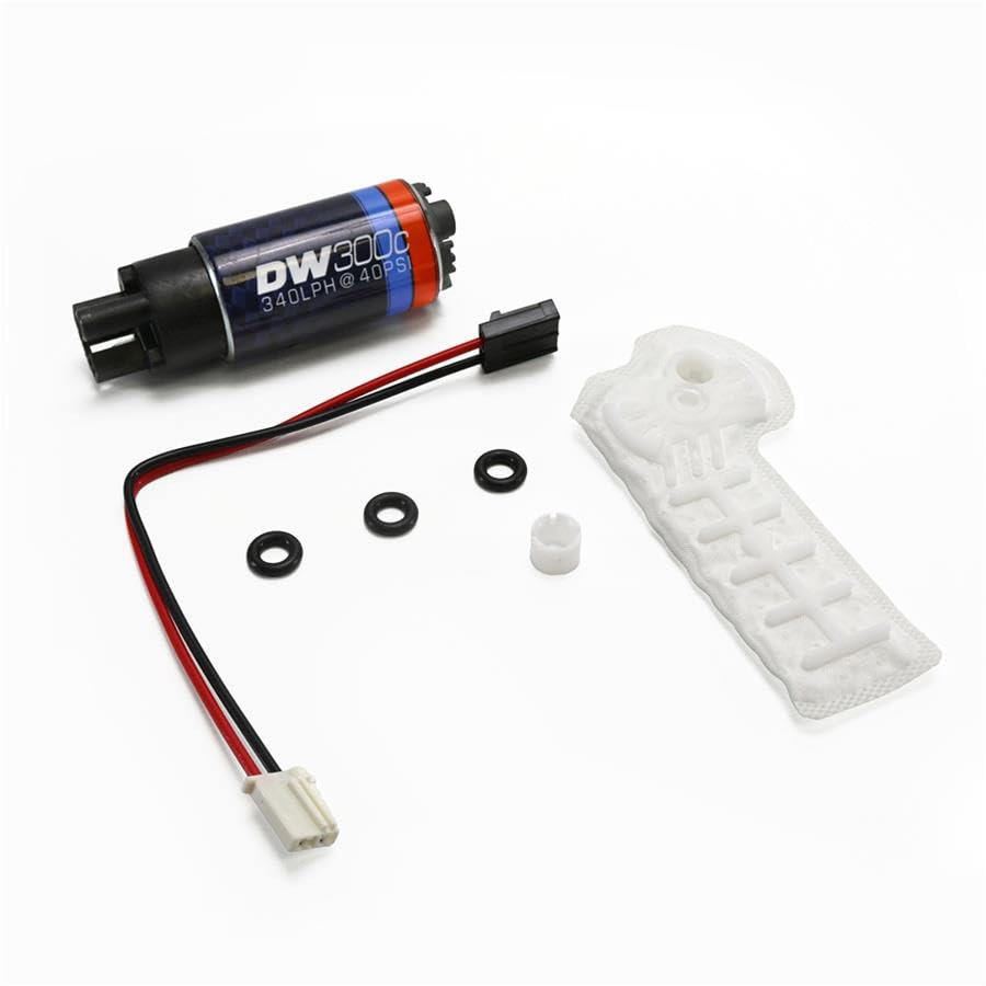 DW300C Series DeatschWerks Compact Fuel Pump W/Install Kit for Subaru WRX 22-24, BRZ/GR86 21-24 - 9-307-1069