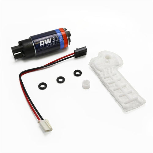 DW300C Series DeatschWerks Compact Fuel Pump W/Install Kit for Subaru WRX 22-24, BRZ/GR86 21-24 - 9-307-1069