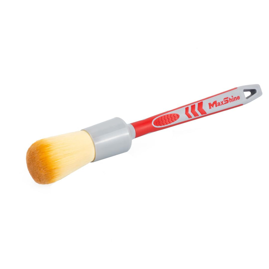 Maxshine Universal Medium #12 Ultra Soft Detailing Brush – Professional Brush for Interior, Exterior, Leather Seats, Engine Bay & Wheels – Premium Car Care Detailing Tool