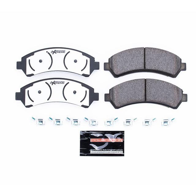 Power Stop Z36 Truck and Tow Z36 Front Brake Pads For Chevrolet Blazer, Chevrolet S10, GMC Jimmy, GMC Sonoma, Isuzu Hombre, Oldsmobile Bravada [Model Specific]