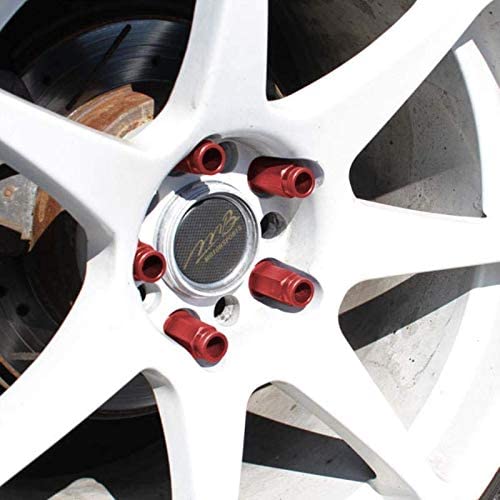 Mishimoto Aluminum Locking Lug Nuts MMLG-1220-LOCKSL, 1/2" x 20, Silver