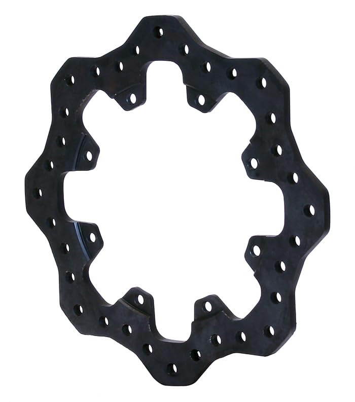 Wilwood Scalloped-Drilled Rotor-Steel 11.44 x .25 - 8 on 7.00in