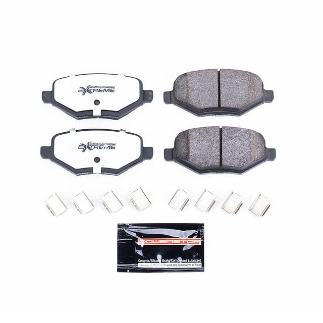 Power Stop Z36 Truck & Tow Z36-1754 Rear Carbon-Fiber Ceramic Brake Pads For Ford Edge 2011-2014, Ford Taurus 2015-2016, Lincoln MKT 2013-2019, Lincoln MKX 2013-2015 [Model Specific]