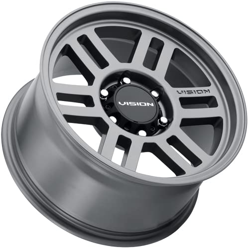 Off-Road Vision 355 Wheel - Manx 2 Overland Series - Satin Gray - 17" x 9", 18 Offset, 6x139.7 Bolt Pattern, 106.2mm Hub