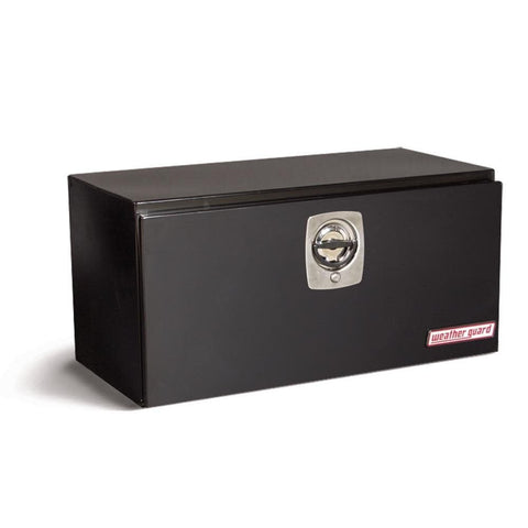 Underbed WEATHER GUARD Tool Box (536502, Steel, Black
