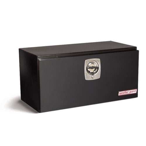 Underbed WEATHER GUARD Tool Box (536502, Steel, Black