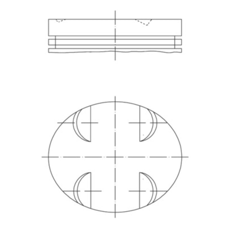 Engine MAHLE Piston 0052400