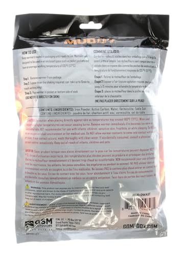 Disposable Muddy Warmer Variety Pack / (2) Each Hand, Toe & XL Warmers