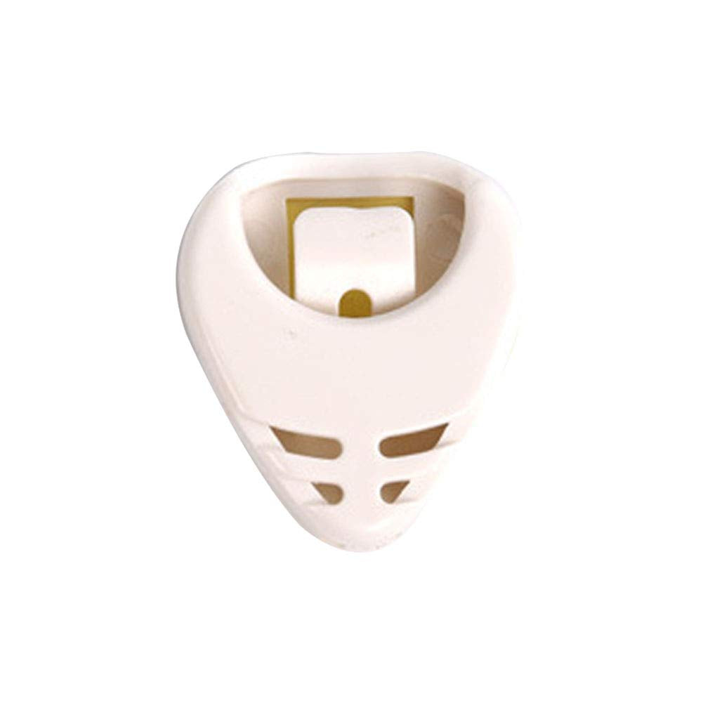 Guitar Pick Storage ollection olor Paste Musical Instrument Organizer Plastic(White)