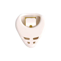 Guitar Pick Storage ollection olor Paste Musical Instrument Organizer Plastic(White)