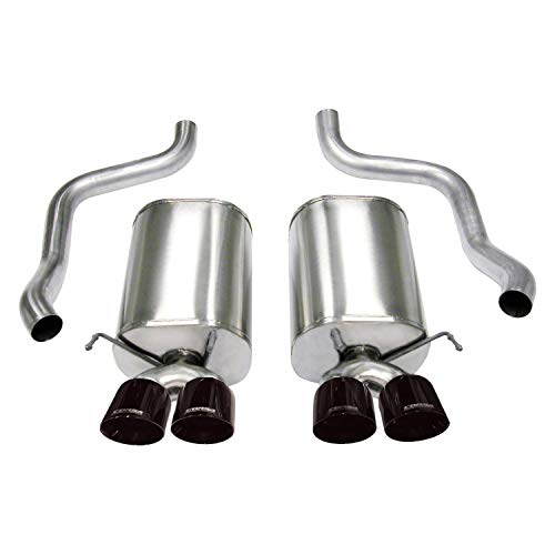 Axle-Back Corsa 21009BLK Exhaust (Chevrolet Corvette C6 2005-2008), 1 Pack