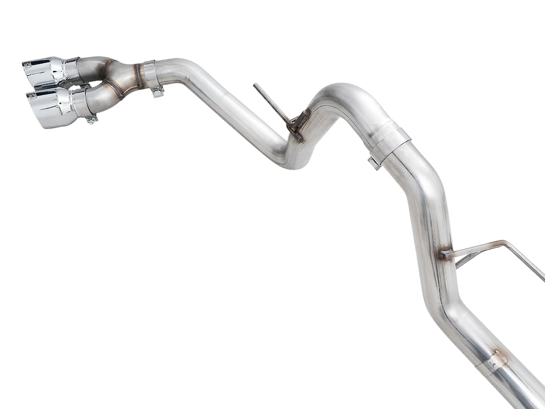 AWE Dual Side Exit 0FG Exhaust for '21+ Ford F-150 - 4.5" Chrome Silver Tips (3015-22067)