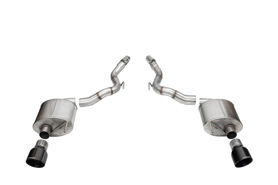 3.0 in Axle-Back Sport, Touring / 4.5 in Slash Tips | 2024 Mustang GT Convertible (21272, 21276)