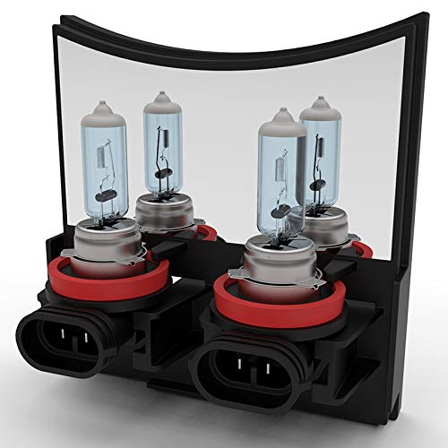 2X H11 4200K 12V 55W High/Low Beam Halogen Replacement Spec-D Tuning Left + Right Pair