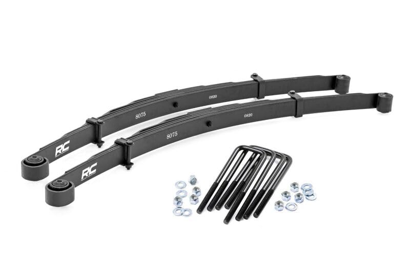 Rough Country 3.5" Leaf Springs Rear for 2005-2023 Toyota Tacoma - 8075Kit