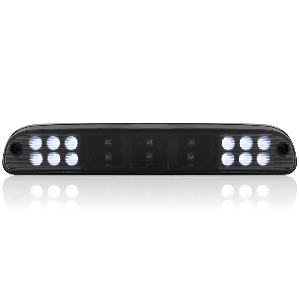 Fits 99-16 Super Duty & 95-03 Ranger & 01-05 Explorer Sport Trac RECON 3rd Brake Light with Ultra High Power LEDs with Sleek Smoked Lens