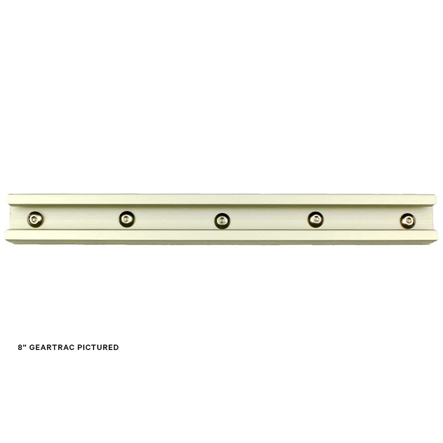 GearTrac YakAttack GTTL90 – 8" Top-Loading Aluminum Mount Track | 0.9" Wide Kayak Gear Track Rail | Includes Stainless Hardware | Durable Surface Mount | Yak Attack USA-Made