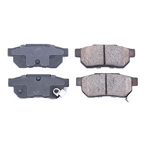 Power Stop Z16 16-374 Evolution Rear Ceramic Brake Pads For Acura Integra, Honda Acc, Honda CRX, Honda Civic, Honda Civic, Honda Ci, Honda Civic del Sol, Honda Prelude [Model Specific]