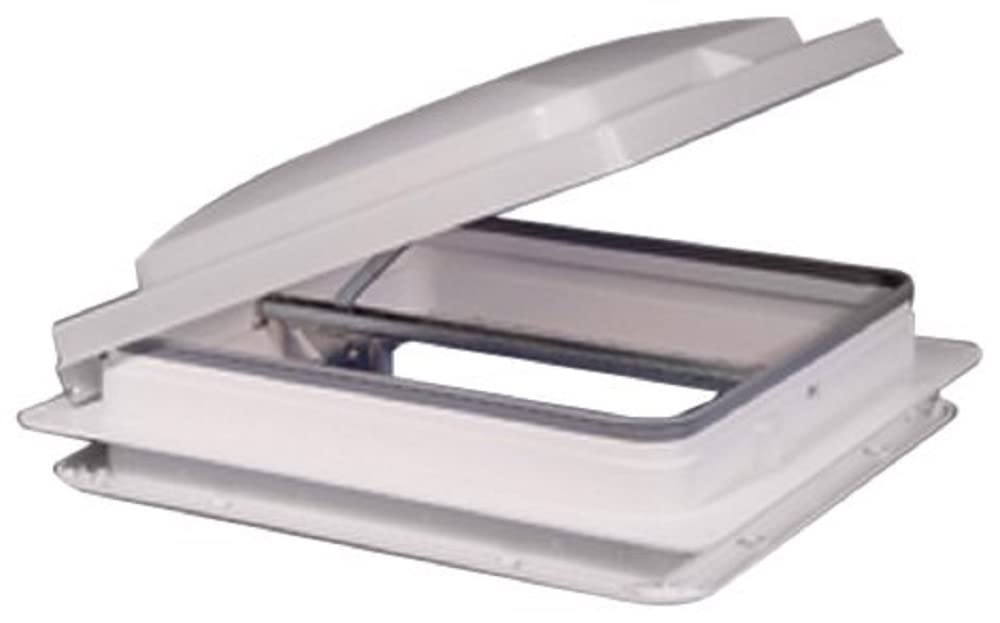 Jensen Roof Vent Heng's V071101-C1G1, 14" x 14" - White