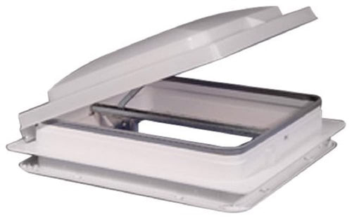 Jensen Roof Vent Heng's V071101-C1G1, 14" x 14" - White