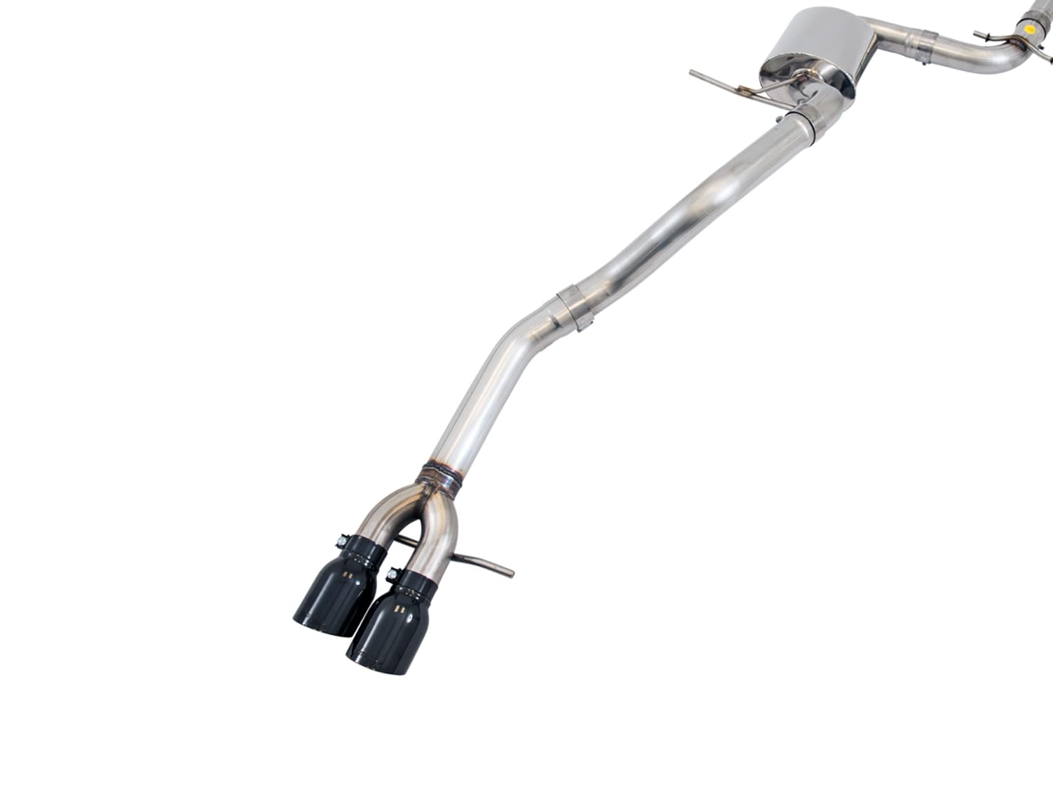 AWE Tuning Volkswagen Jetta Mk6 09-14 1.4T Track Edition Exhaust - Diamond Black Tips - 3020-23034
