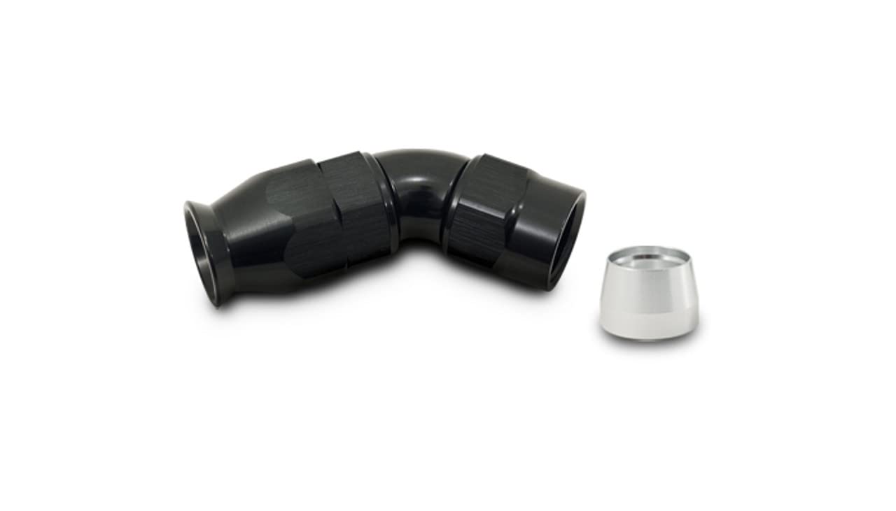 45 Degree VIBRANT PERFORMANCE Hose Fitting for PTFE Lined Hose