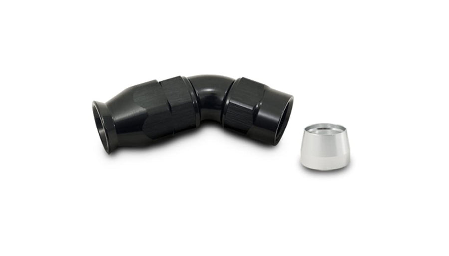 45 Degree VIBRANT PERFORMANCE Hose Fitting for PTFE Lined Hose