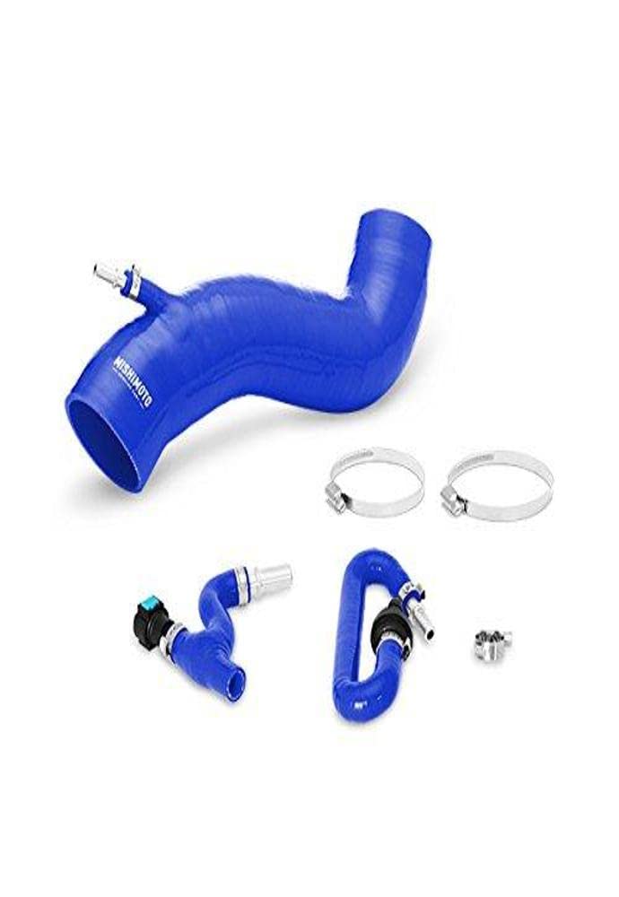 Mishimoto Silicone Induction Hose MMHOSE-FIST-16IHBL Fits Ford Fiesta ST 2016-2018 Blue
