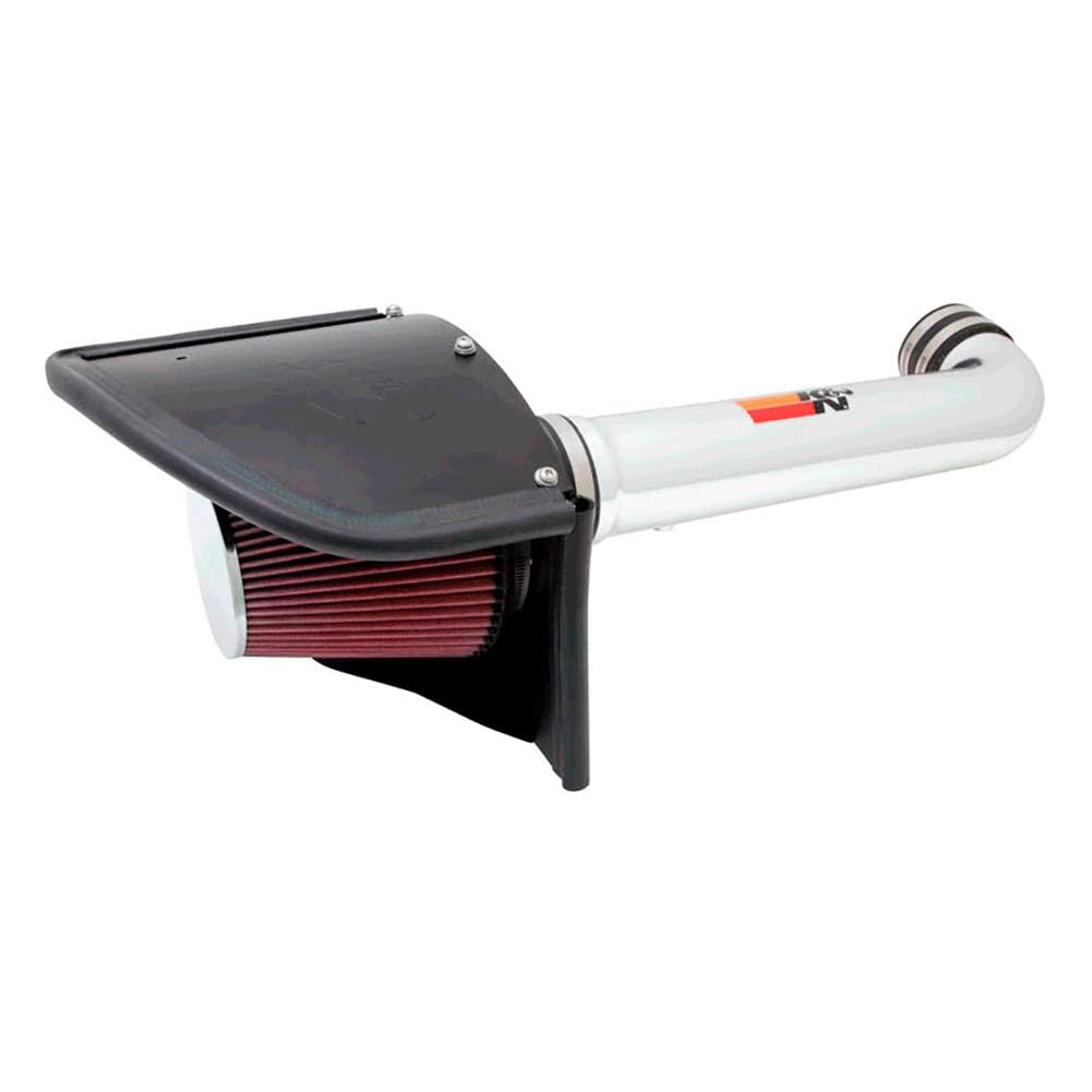 Cold Air Intake System K&N: High-Flow Air Filter, Increase Performance & Towing: Compatible with 2014-2018 RAM: 2500, 3500, 77-1568KTK