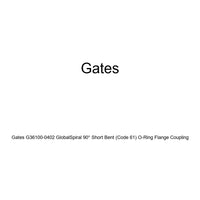 Gates GlobalSpiral 90° Short Bent (Code 61) O-Ring Flange Coupling G36100-0402