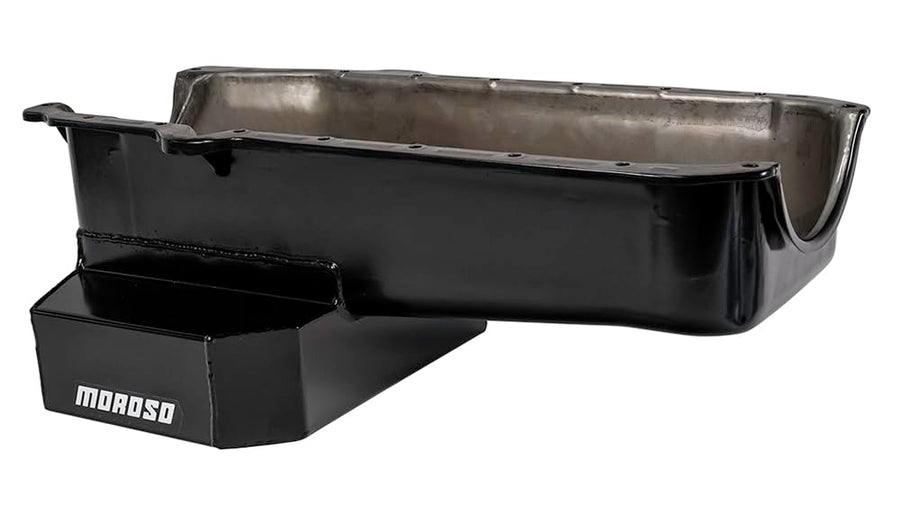 Oil Pan Moroso 21320 with One-Piece Seal for Chevy Small-Block Engines