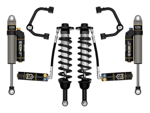2021-2024 Ford F-150 ICON 4WD, 2.75-3.5" Lift, Stage 4 Suspension System, Tubular, CDXS