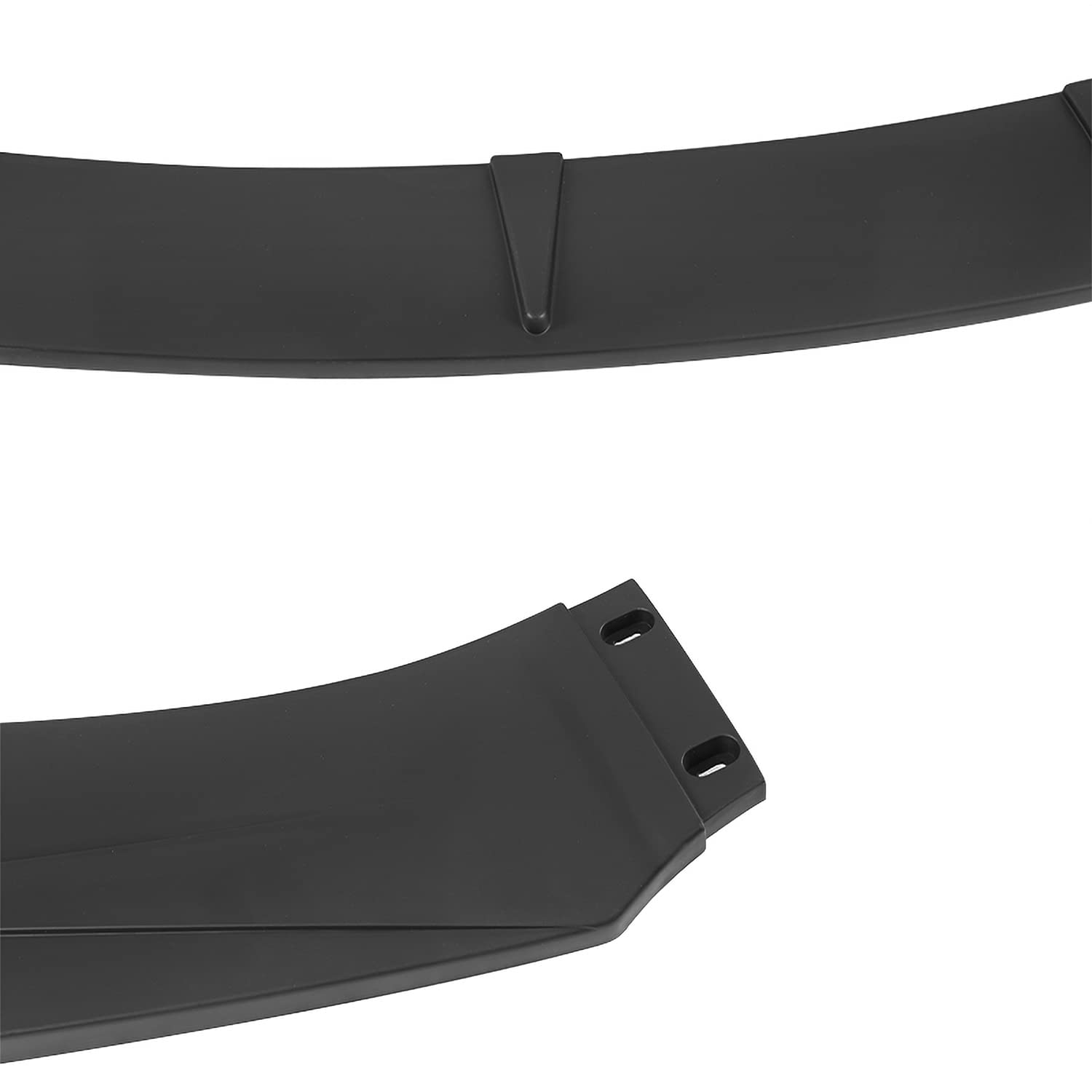 Front Bumper Lip Spoiler Spec-D Tuning Universal Black Body 3PC Style Set