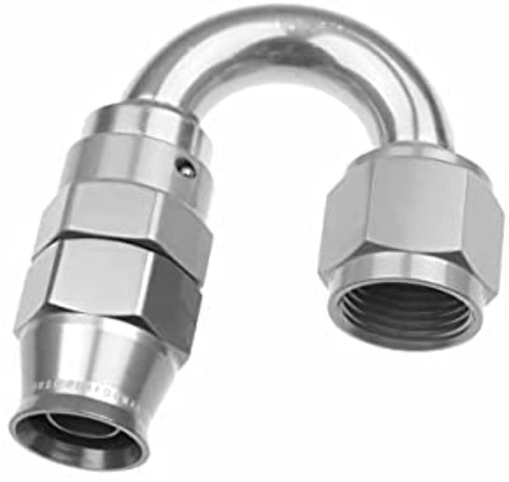 Performance Redhorse 1280-08-5 PTFE reusable Hose End (Clear), 1 Pack