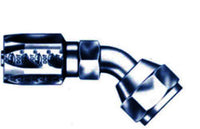 12C5E-12RFJX45 Gates Field Attachable for C5E Hose, Female JIC 37 Flare Swivel, 45 Bent Tube, Steel, 5/8" ID