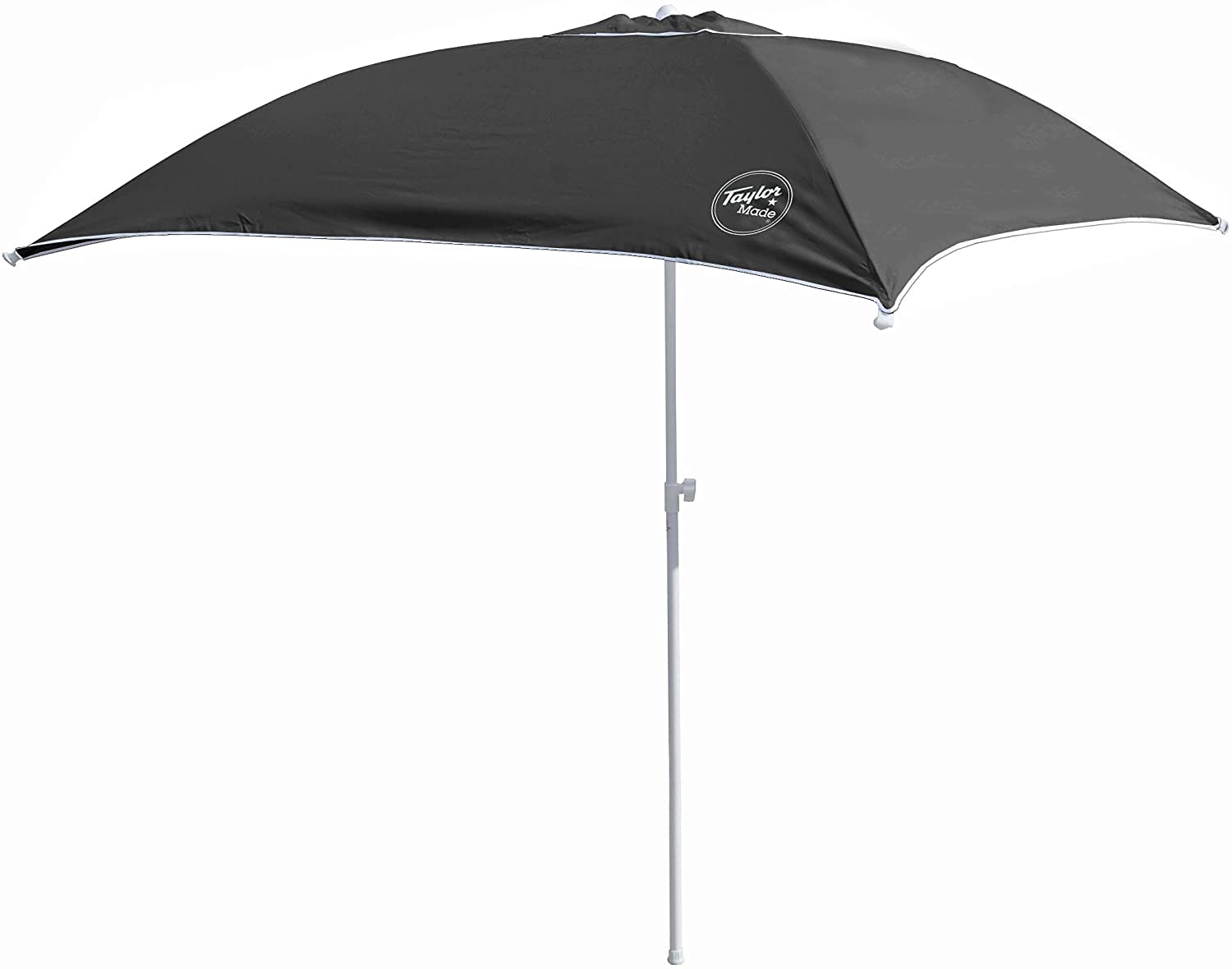 Anchorshade III Boat Shade, Taylor Made, Black, 6' x 6', Adjustable Aluminum Pole to 8 Feet, UV-Treated Fade-Resistant Nylon, Market-Style Top, Carrying Case, Fits Most Boats and Benches – 22049