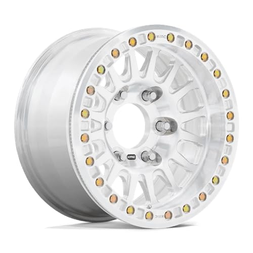 KMC Wheels 17X9 IMPACT FORGED BEADLOCK 5X5.54.53 -12mm RAW MACHINED - KM445DX17905512N