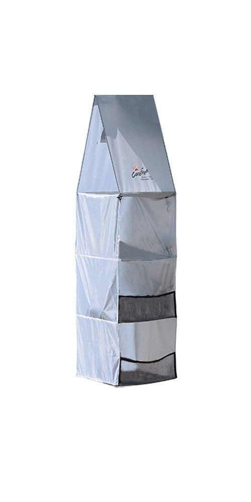 Light Gray Carefree 907100 54" x 14" x 14" Nylon RV Awning Storage Locker