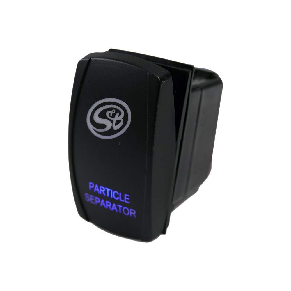 Led Rocker Switch S&B Filters With S&B Logo For Particle Separator
